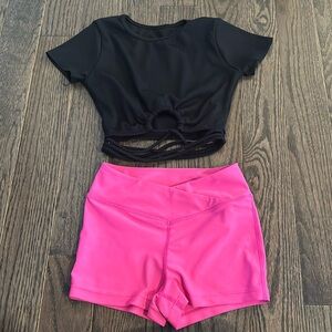 Child medium two piece dance wear
